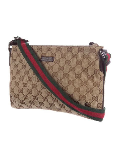 gucci green shopping bag